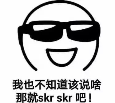  吓skr人了这到底skr啥