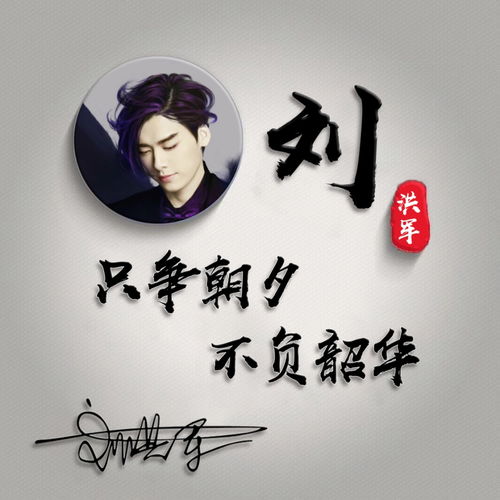  你的微信头像该换换了,超好看的姓氏签名头像,喜欢带走换上吧