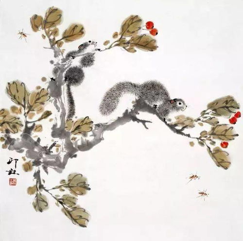  国画名家萧朗中国画,有人品才有画品