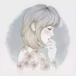  完美的搭配彩铅和水彩在一起是如此优雅