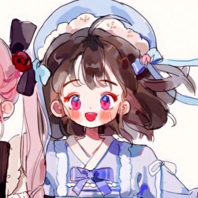 萌小女孩头像动漫