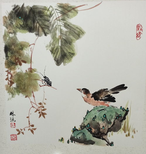  当代国画艺术家田林元作品欣赏