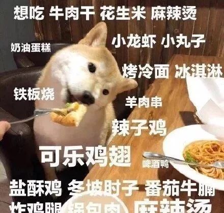  你想那些美食了吗