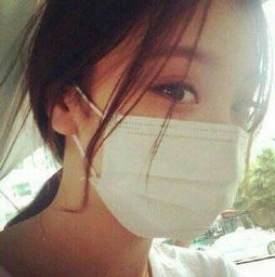 口罩头像女生照片叫骂