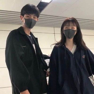  疫情期间戴口罩情侣头像文案
