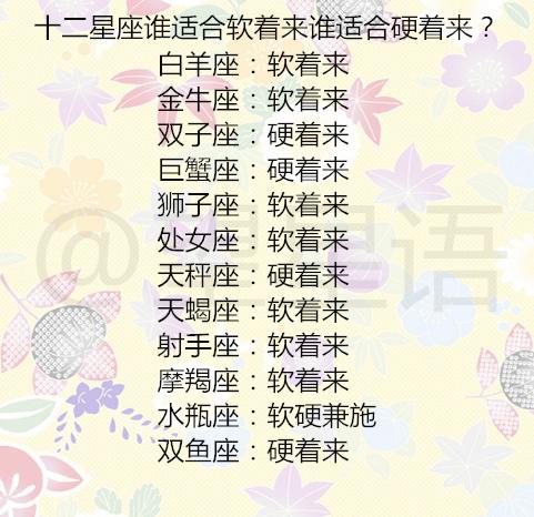  2021年,十二星女不宜跟谁拍拖,十二星座谁适合软着来,谁适合硬着来