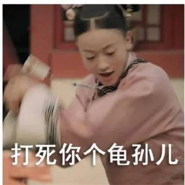  延禧攻略斗图表情包你给朕闭嘴你过来打我呀
