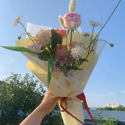  唯美花束头像,心中只有你没有其他人了
