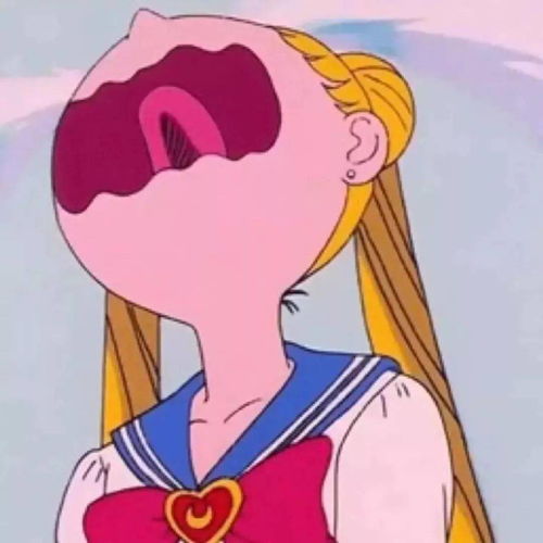 女生微信头像卡通美少女