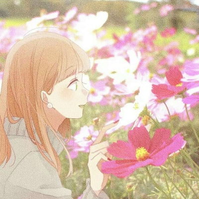  苏瓷温柔动漫女头清新唯美少女动漫个性