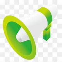  微信头像一个绿色喇叭微信头像图片大全