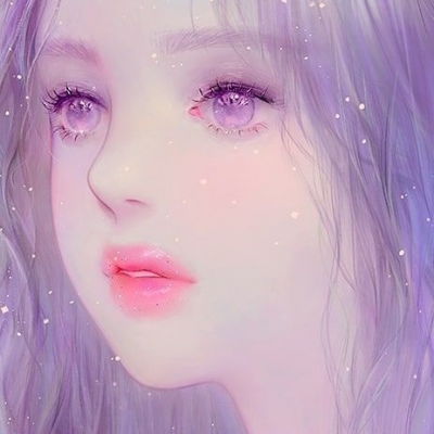  女生手绘头像