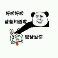  爸爸爱你的表情包微信头像图片大全