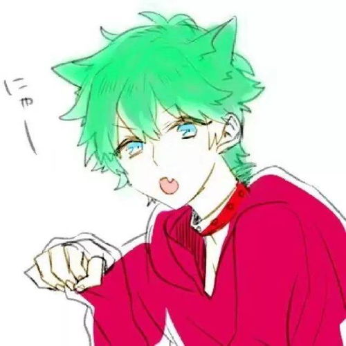  抖音超火绿色头像