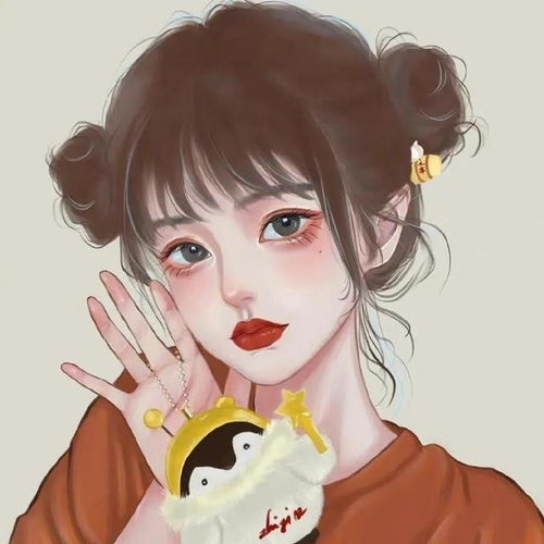  漫画头像女生