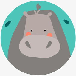  卡通插画母婴背景可爱风格童趣动物贴纸动物园动物头像素材图片免费下载高清装饰图案png千库网图片编号1471923