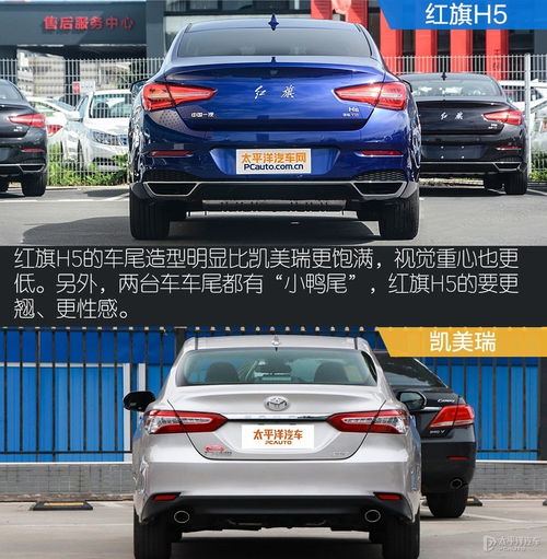  大黑马vs常青树红旗h5对比丰田凯美瑞