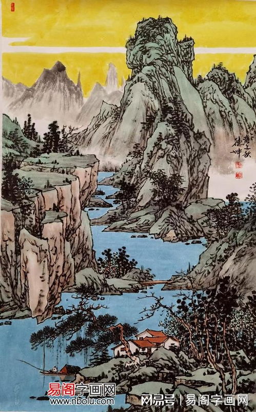  林德坤山水画境由心造韵从手生