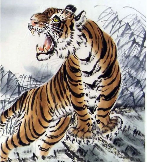  虎年虎画,虎虎生威