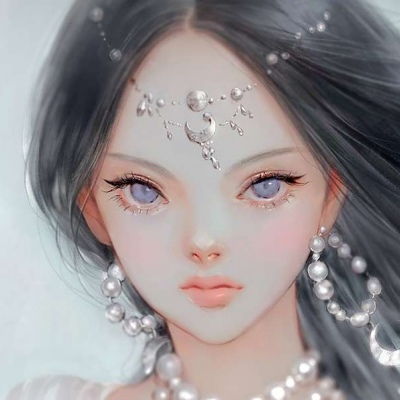  唐崎夜雨二次元手绘唯美插画自卡通动漫头像我要个性网