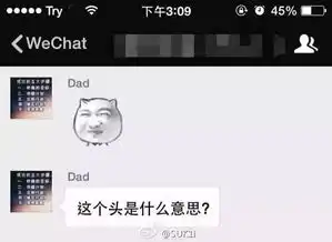  有种代沟,叫爸妈的微信表情包