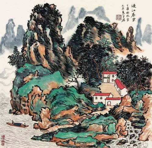  袁学君山水画写生与创作的转换