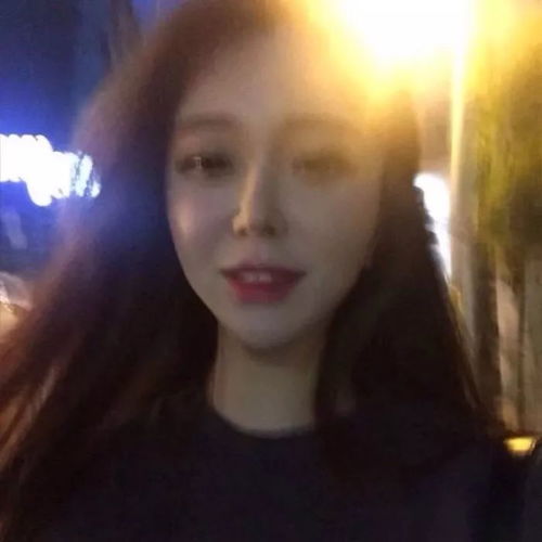 女生头像氛围感模糊少女