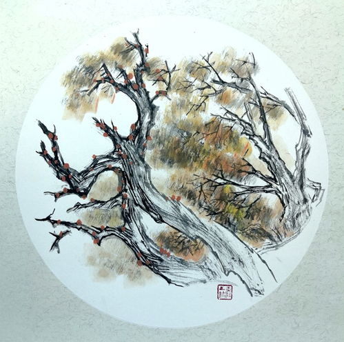  当代最具收藏潜力的画家刘玉社胡杨作品赏析