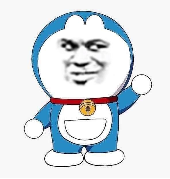  当无脸的哆啦a梦落入网友们的手中,改头换面后的它太搞笑了