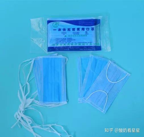 头像戴口罩医用外科口罩