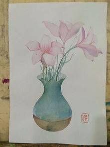  通州水彩国画培训绘画作品展