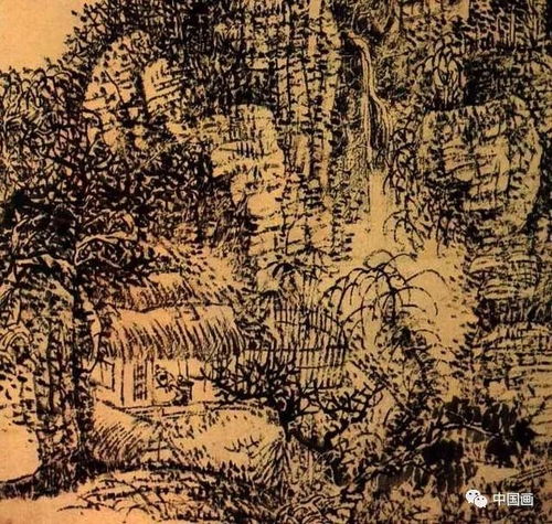  山水皴法知多少,都在这里,山水画就是靠这些画出来的