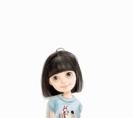 女孩的微信头像萌小希动