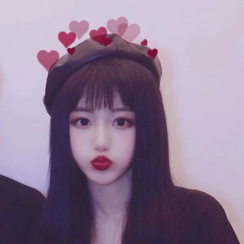 抖音里情侣头像的图片女