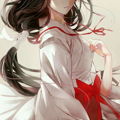  林弦唯美古风动漫女头君子可否陪我一生.