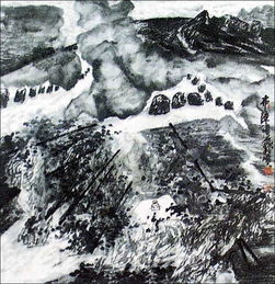 笔墨恣肆道心幽微著名画家张志民山水作品赏析