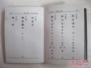  杨氏族谱清徐县吴村乡上阎村杨氏续修族谱一世祖杨遇春杨氏族人