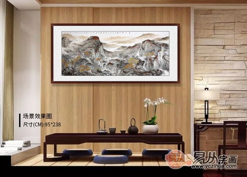  客厅装饰画选择什么好山水画中的风水元素,旺财提运
