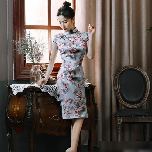  33位穿旗袍的东方美女模特,优雅妩媚,倾国倾城,让人眼前一亮