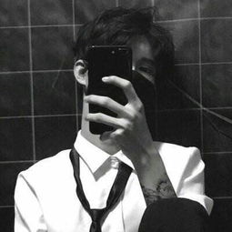 qq头像个性网男黑白