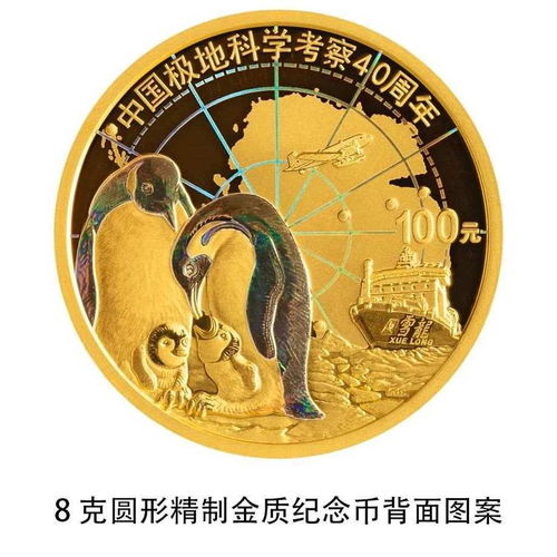  中国极地科学考察金银纪念币将发行,先睹为快