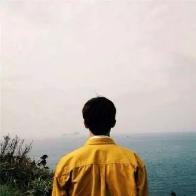 微信头像打工人背影男