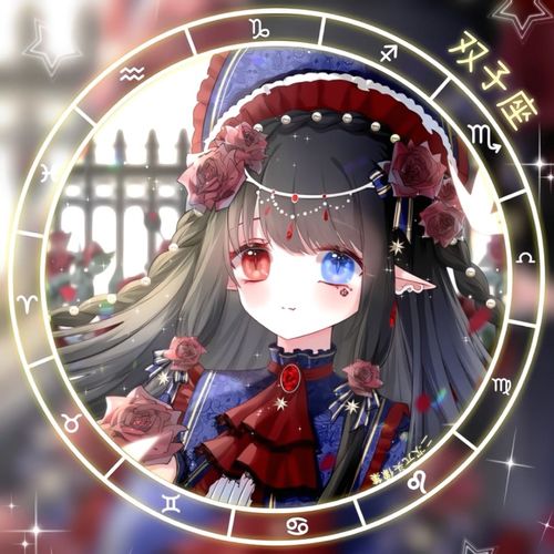  女生十二星座动漫头像