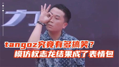  tangoz究竟有多搞笑模仿权志龙结果成了表情包