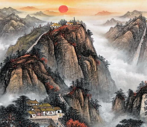  玄关装饰画,山清水秀赏心悦目