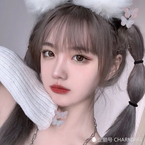  女生头像可爱呆萌简单
