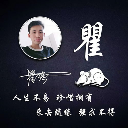  你的微信头像该换换了,超好看的姓氏签名头像,喜欢带走换上吧