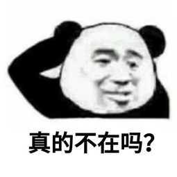  熊猫头聊天表情包在吗回消息