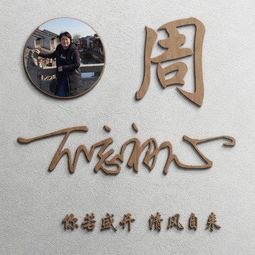  十月你好,朋友们喜欢的3d微信姓氏头像更新了,足足40张等你查收