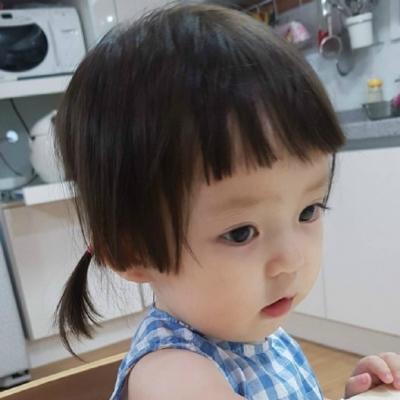 女生萌娃头像